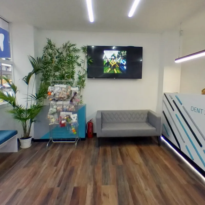 Reception and waiting area